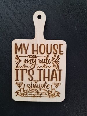 Teksten om op te hangen